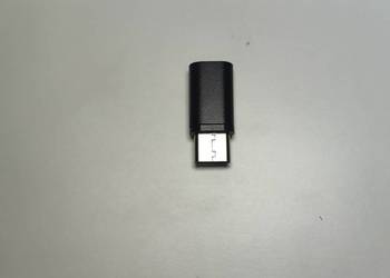 Adapter USB C na micro Usb jak nowy Czarny DPD Adapter USB C na micro Usb jak nowy Czarny DPD