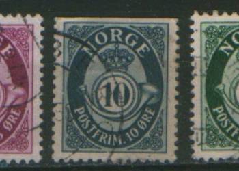 Zn. Norwegia Mi 478, 9, 81 kas 1962