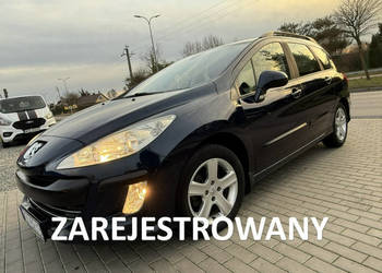 Peugeot 308 Peugeot 308 1.6HDi 2011r Climatronic Nawigacja Alufelgi Zareje…