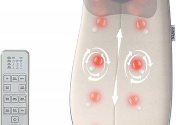 Masażer do Pleców Fotel z Regulacją Wysokości