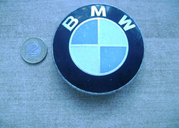 Starocie z PRL - Motoryzacja = Logo BMW 7 cm średnicy TANIO