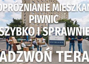 Opróżnianie mieszkań piwnic