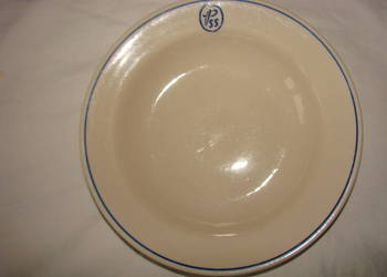 PSS talerz obiadowy Włocławek - PRL