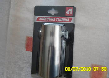 końcówka tłumika nierdzewka
