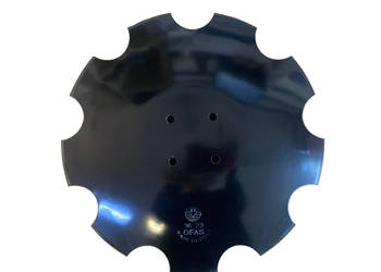 TALERZ UZĘBIONY OFAS 460 mm, 4 otw brona talerzowa