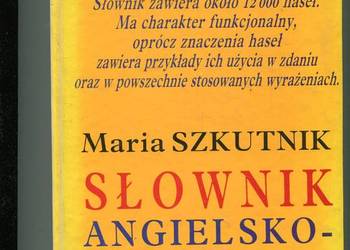 Słownik angielsko-polski - Szkutnik