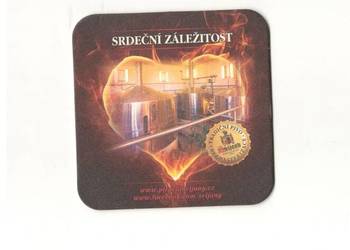 Svijany  - podstawka do piwa. Nr. 17.