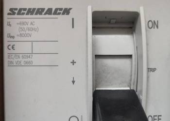 Wyłącznik 630A, 50kA, wyzwalacz typu AE, 3-biegunowy