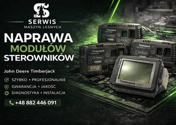 Serwis sterowników i modułów – maszyny leśne John Deere / Timberjack (B–G)