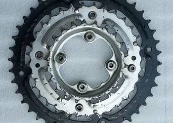 Sr suntour PFF 3x adapter for 1/2x 104bcd chainrings