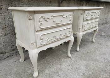 *Szafki nocne, komódki, styl ludwikowski, shabby chic, komplet* transport