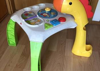 Stolik edukacyjny Żyrafki jak NOWY Super Edukacja rozwijający CCP66 3m+