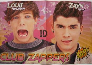 PLAKATY - CLUB ZAPPERS 1D MALIK TOMLINSON - WYPRZEDAŻ ŚWIAT