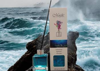 OCEAN Zapach do pomieszczeń,odświeżacz z patyczkami 120ml do domu