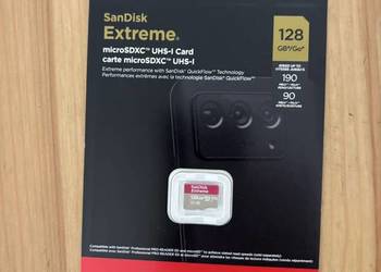 SanDisk Extreme MicroSD 128 gb - Nowe
