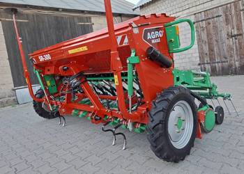 Siewnik talerzowy Agromasz SR 300, full opcja, jak nowy !!!