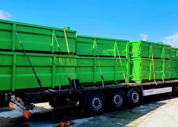 Kontener KP7 3500x1700x1000 ZŁOM,ODPADY, Hakowiec, bramowie