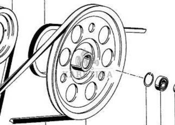 Claas Dominator 96 Koło Pasowe Napędu Pośredniego 0006031453 00 0603 145 3