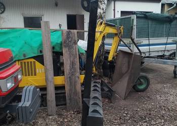 Wysięgnik przedłużka dźwig do miniładowarki Bobcat SkidLoader