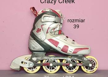 Prawie nowe Rolki Crazy Creek dla kobiet - rozmiar 39 [R64]