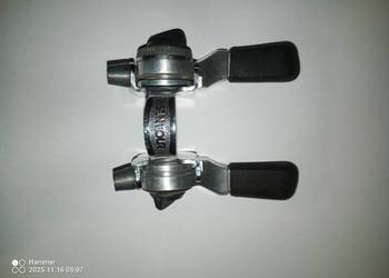 Zestaw dźwigni zmiany biegów Suntour Accushift (#AX-5000?!) z mocowaniem na