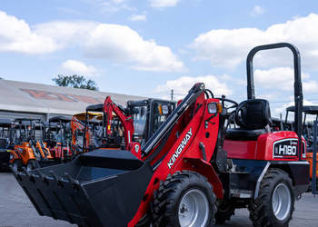 Ładowacz rolniczy H180 przegubowy silnik KUBOTA podnosi 800 kg