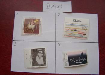 Niemcy 1983 MNH Znaczki z roczników WYBIERAJ