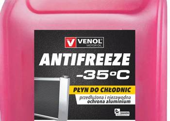 VENOL ANTIFREEZE -35 CZERWONY 5L Płyn do chłodnic