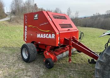 Prasa rolująca belująca Mascar Power Cut siatka sznurek rotor noże belarka