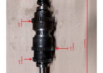 Sprzęgło mechaniczne do tokarki 1M63