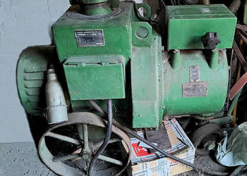 Spawarka wirowa Prądnica spawalnicza EW-23u z kablami