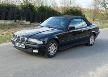 Bmw e36 cabrio 318i manual 1.8 benzyna 116 km! 21 lat w jednych rękach