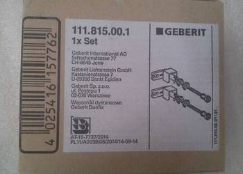 GEBERIT 111.815.00.1 wsporniki dystansowe WC Duofix, NOWE