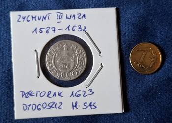 Polska Królewska - półtorak Zygmunt III 1623