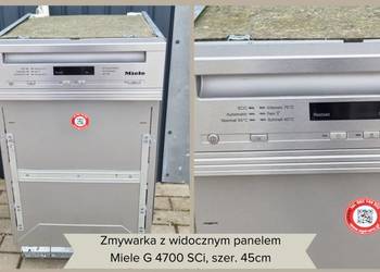 Zmywarka z widocznym panelem Miele G 4700 SCi, 45cm, inox