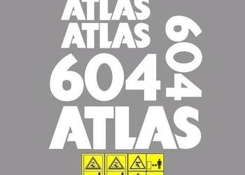 Naklejki naklejka oklejenie - ATLAS 604 Zamiennik