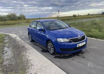 Skoda Rapid spaceback 2018 1.4 tdi niski przebieg android auto hak