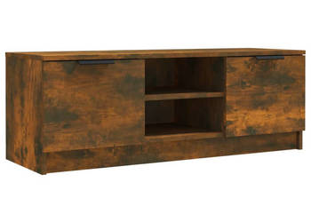 Szafka pod TV przydymiony dąb 197x35x52 cm WM-817132