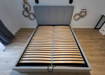 Łóżko tapicerowane Nick - Stelaż metalowy 160x200