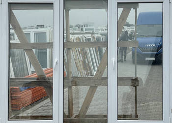 OKNA KacprzaK 233X172 OKNO Używane Plastikowe PCV