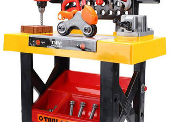 Duży warsztat majsterkowicz "Tool & Brains" 39 elementów