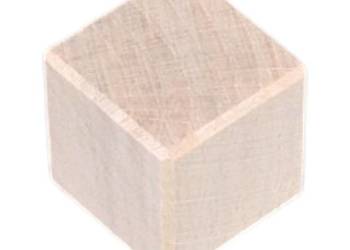 Klocek Drewniany Buk 4x4x4 cm – Idealny Do Rękodzieła i DIY