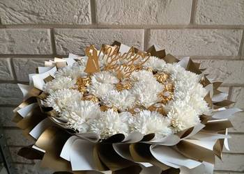 Flowerbox Bukiet ja ślub Bukiet ze słodyczy Bukiet ferrero