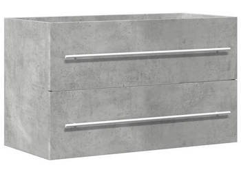 Szafka pod umywalkę dąb artisian 80x385x48 cm WM-856228