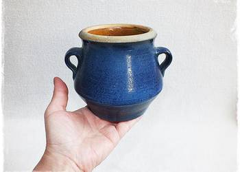 H. Schulze Dzbanek / wazon ceramiczny z uchwytami lata 70-80