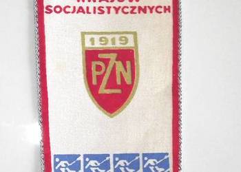 Młodzieżowe Zawody Przyjaźni PZN Zakopane 1975 proporczyk