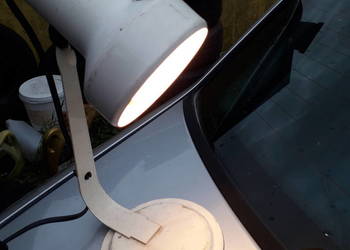 Lampa biurkowa Massive biała