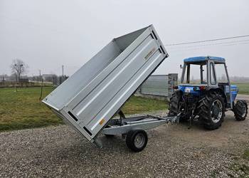 Przyczepka Wywrotka do Traktorka Quada samochodu 1500kg  Ocynk Humabur