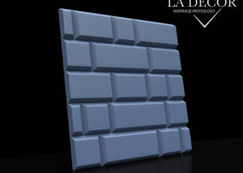 Panele ŚCIENNE 3D - PANEL *BERDEA*- Cegła Z FUGĄ - PRODUCENT