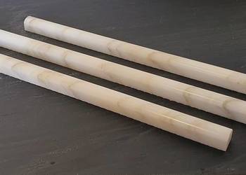 Wałek marmurowy ścienny Bianco Calacatta Gold